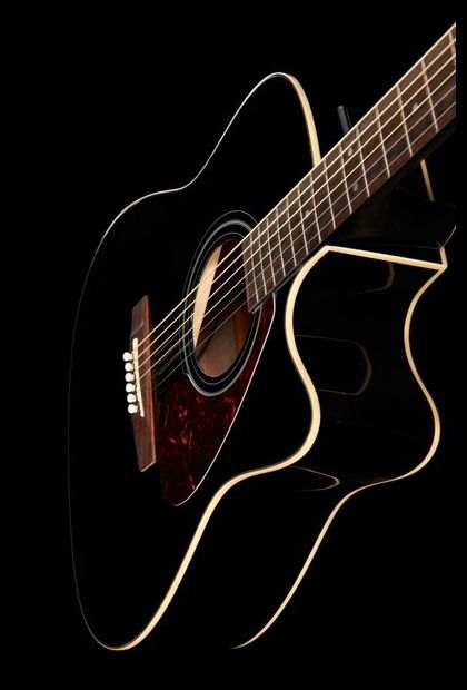 Yamaha Fx370c - Black - Elektroakustische Gitarre - Variation 3