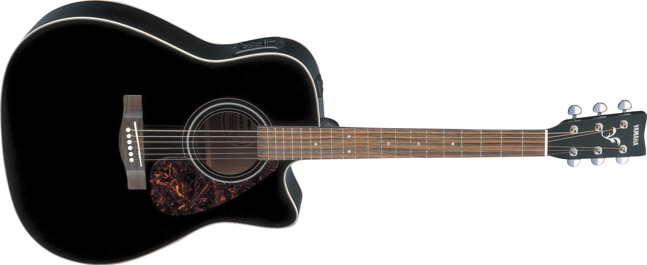 Yamaha Fx370c - Black - Elektroakustische Gitarre - Variation 1