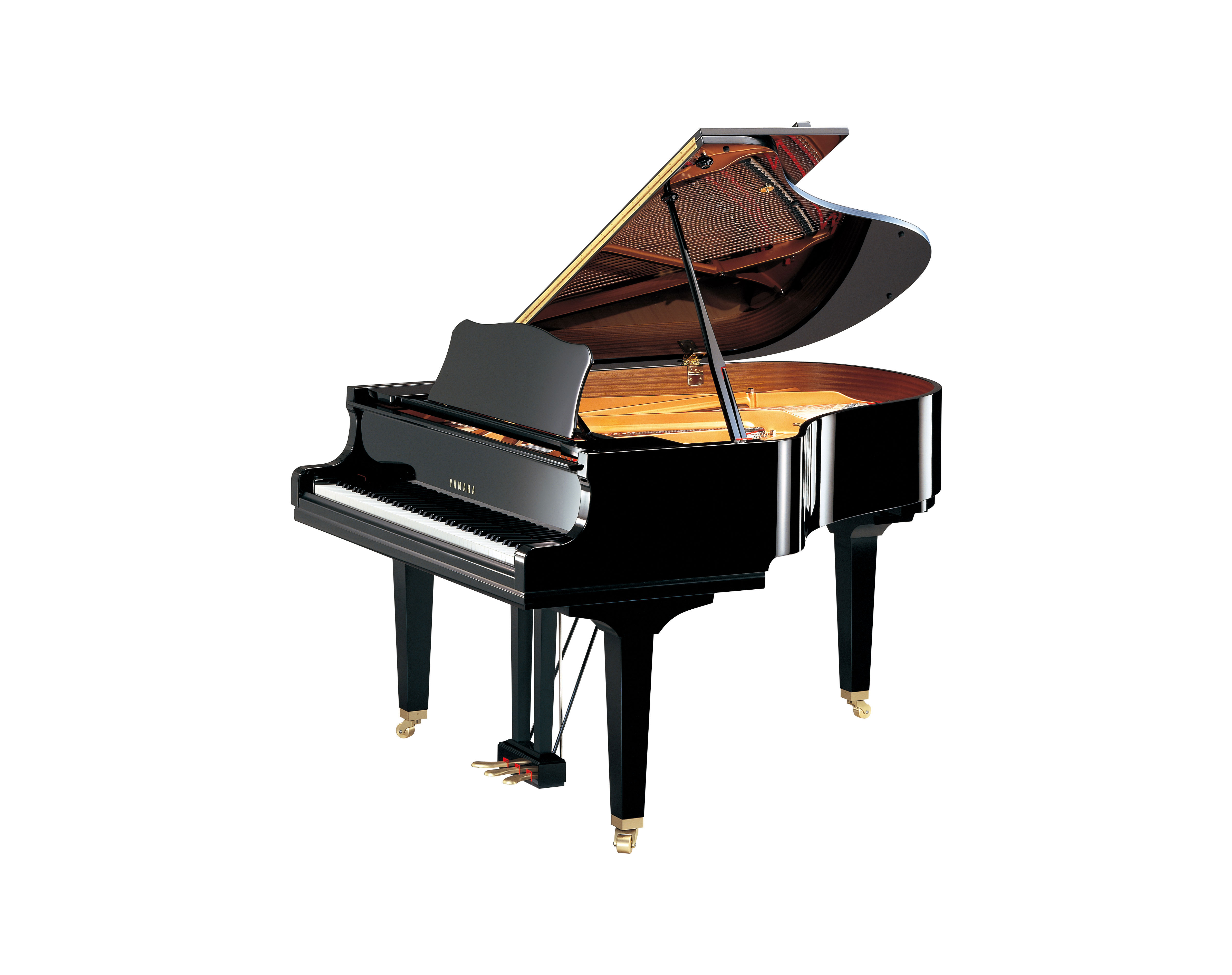 Yamaha Gc2 A Queue - Noir Brillant - Klavier-Piano - Variation 1
