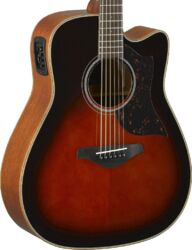 Folk-gitarre Yamaha A1M II TBS - Tobacco brown sunburst