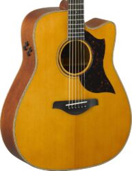 Folk-gitarre Yamaha A3M ARE VN - Vintage natural