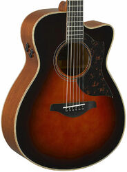 Folk-gitarre Yamaha AC3M ARE TBS - Tobacco brown sunburst