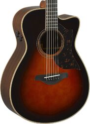 Folk-gitarre Yamaha AC3R ARE TBS - Tobacco brown sunburst