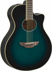 Folk-gitarre Yamaha APX600 - Oriental blue burst