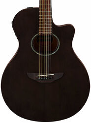 Folk-gitarre Yamaha APX600M - Smokey black