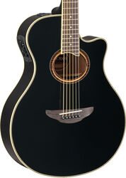 Folk-gitarre Yamaha APX700II - Black