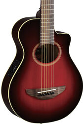 Folk-gitarre Yamaha APXT2 - Dark red burst