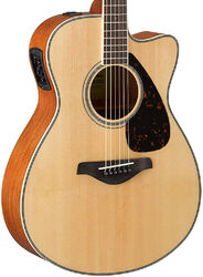 Folk-gitarre Yamaha FSX820C NT - Natural