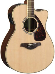Folk-gitarre Yamaha FSX830C NT - Natural