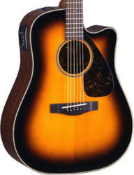 Folk-gitarre Yamaha FX 370C - Tobacco brown sunburst