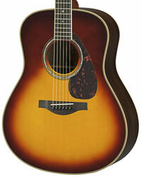 Folk-gitarre Yamaha LL16 ARE - Brown sunburst