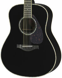 Folk-gitarre Yamaha LL16D ARE Deluxe - Black