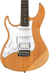 E-gitarre für linkshänder Yamaha Pacifica 112JL II - Yellow natural satin