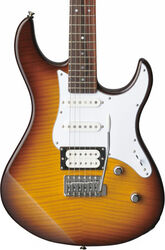 E-gitarre in str-form Yamaha Pacifica 212VFM - Tobacco brown sunburst