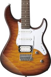 E-gitarre in str-form Yamaha Pacifica 212VQM - Tobacco brown sunburst