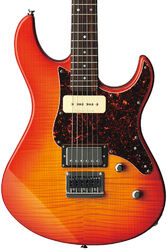 E-gitarre in str-form Yamaha Pacifica PAC611HFM - Light amber burst