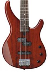 Solidbody e-bass Yamaha TRBX174EW - Root beer