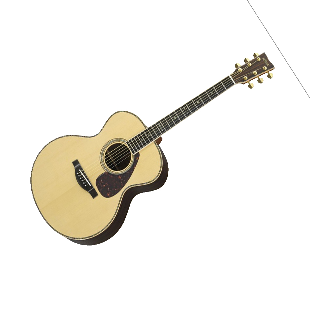 Yamaha Custom Shop Lj56 Areii Jumbo Epicea Palissandre Eb - Naturel - Elektroakustische Gitarre - Variation 1