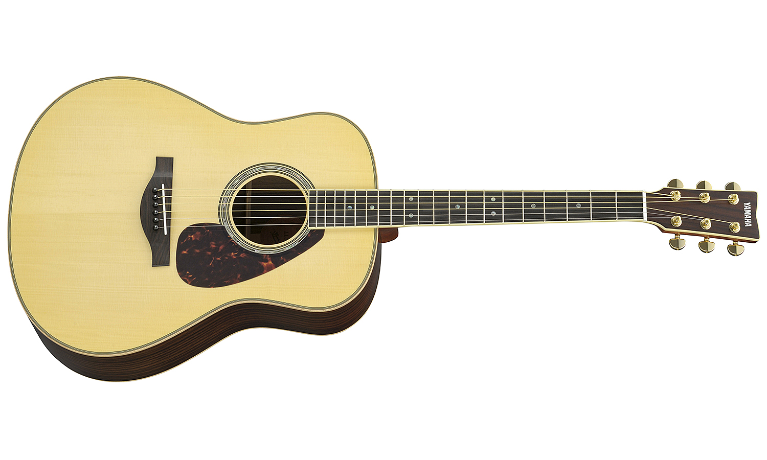 Yamaha Ll16 Are Jumbo Epicea Palissandre Eb - Natural - Elektroakustische Gitarre - Variation 1