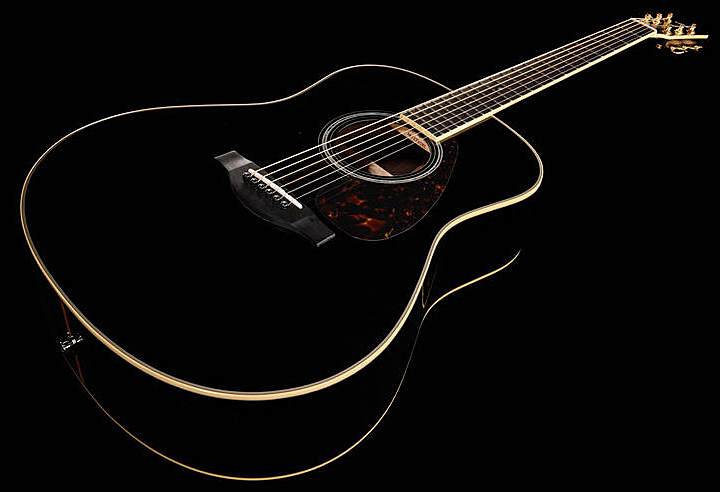 Yamaha Ll6 Are - Black - Elektroakustische Gitarre - Variation 2
