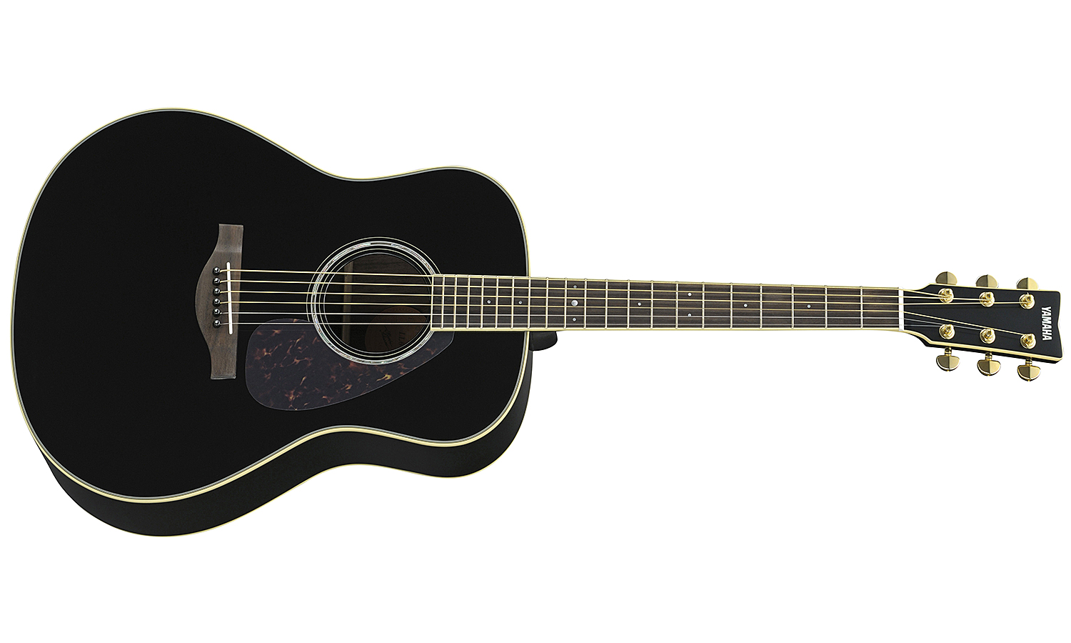 Yamaha Ll6 Are - Black - Elektroakustische Gitarre - Variation 1