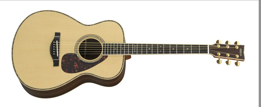 Yamaha Custom Shop Ls56 Areii Concert Epicea Palissandre Eb - Natural - Elektroakustische Gitarre - Variation 1