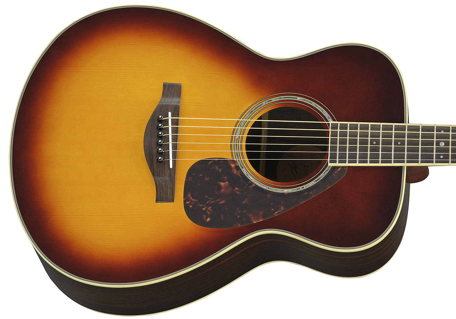 Yamaha Ls6 Are - Brown Sunburst - Elektroakustische Gitarre - Variation 2