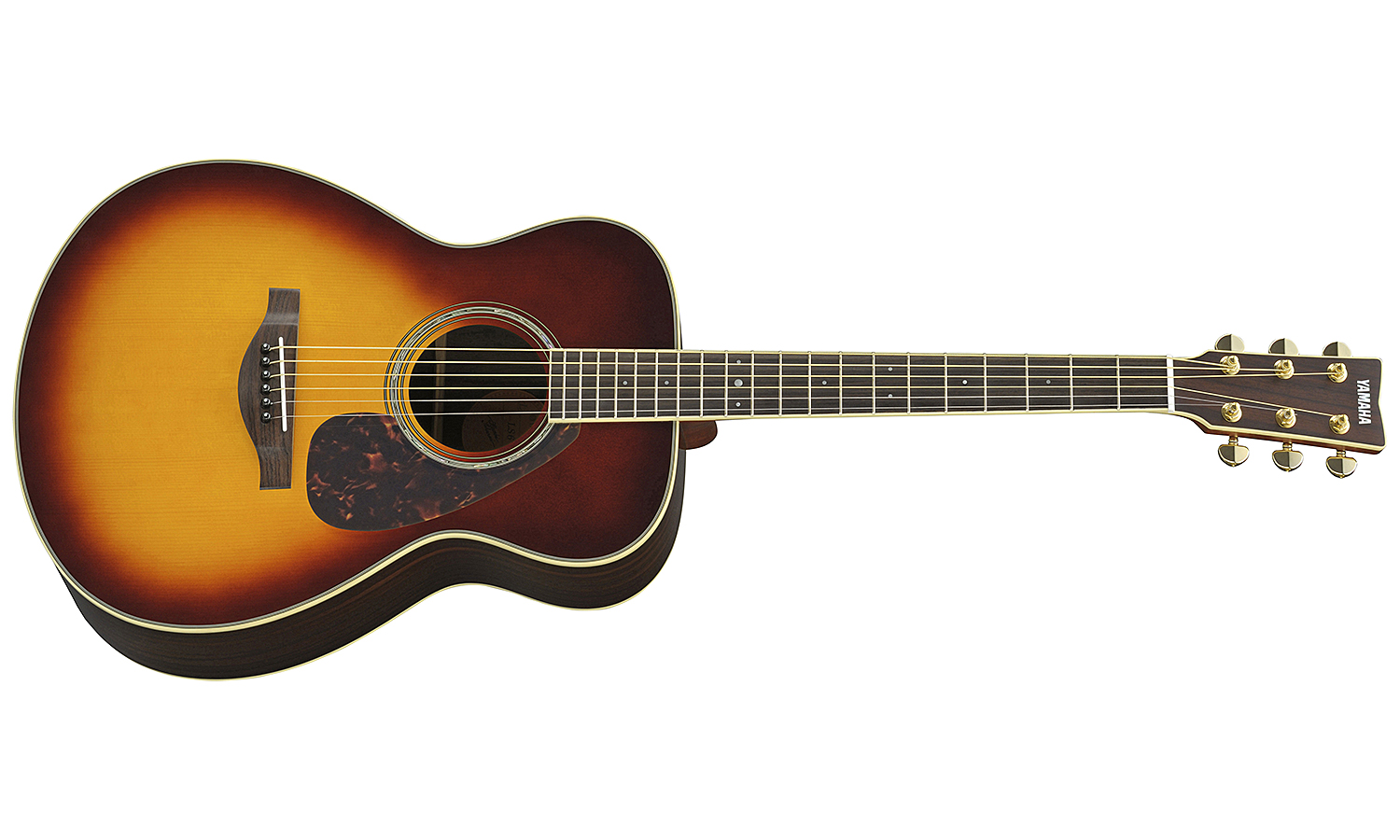 Yamaha Ls6 Are - Brown Sunburst - Elektroakustische Gitarre - Variation 1