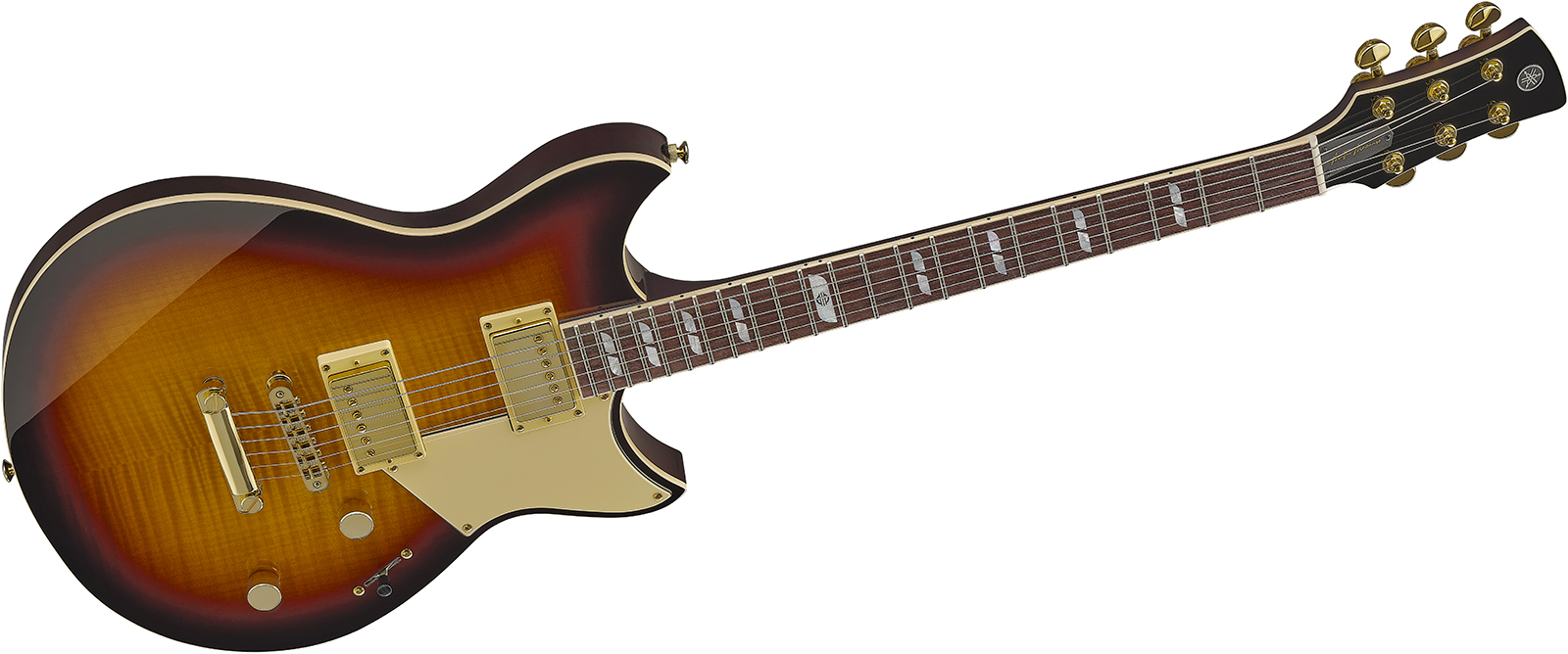 Yamaha Mateo Mancuso Rs20mm Revstar Signature 2h Dimarzio Ht Rw - Vintage Sunburst - Double Cut E-Gitarre - Variation 1