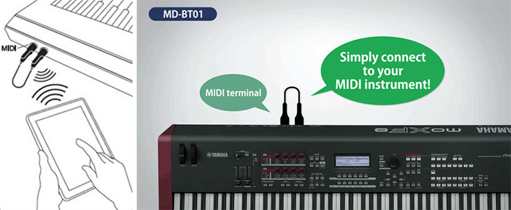 Yamaha Md-bt01 - MIDI-Interface - Variation 3