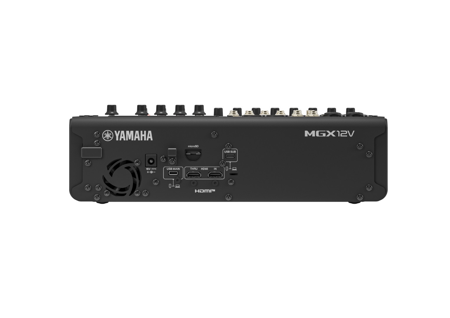 Yamaha Mgx12v Black - Numerisches Mischpult - Variation 3