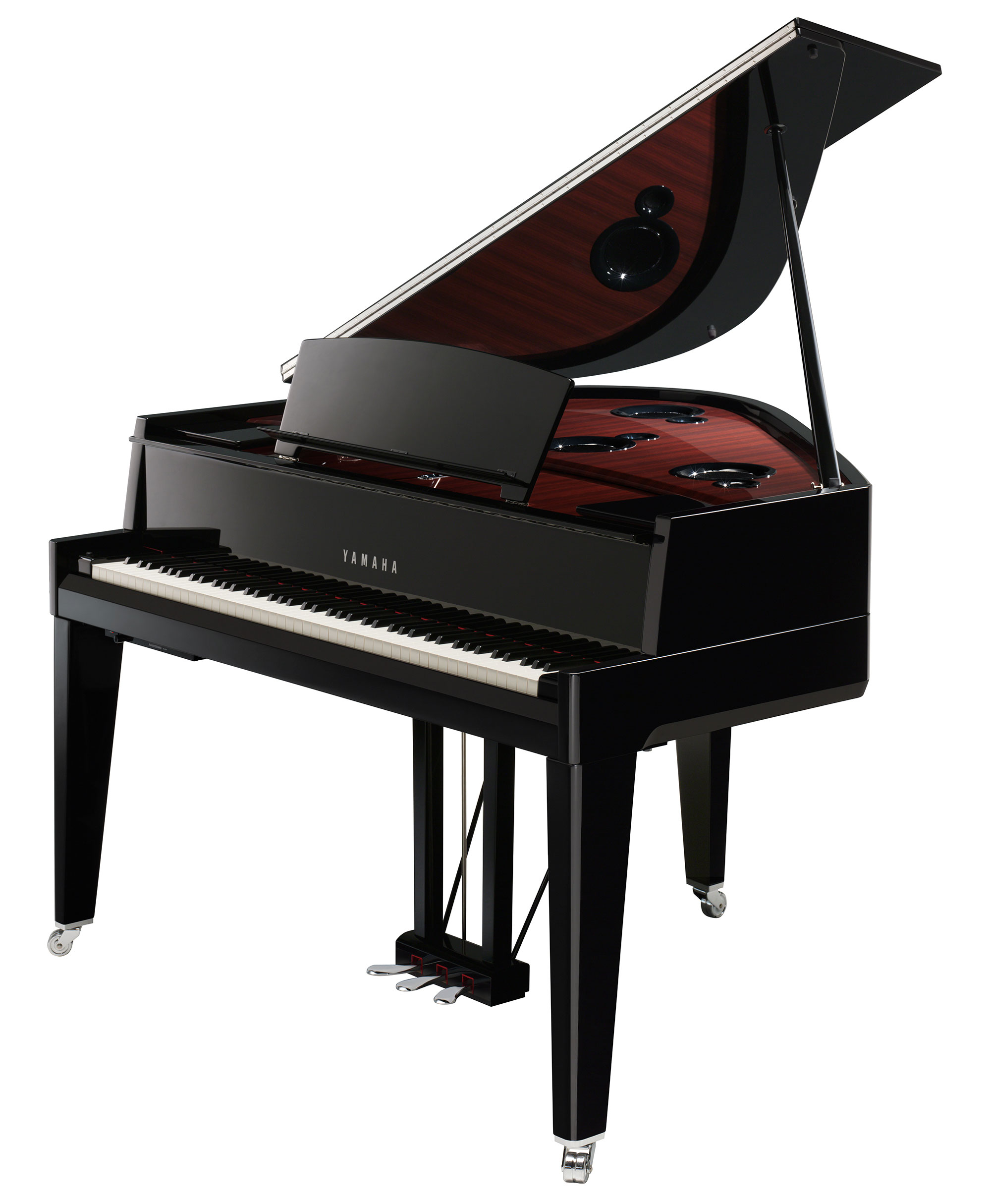 Yamaha N3x - LaquÉ Noir - Digitalpiano mit Stand - Variation 1