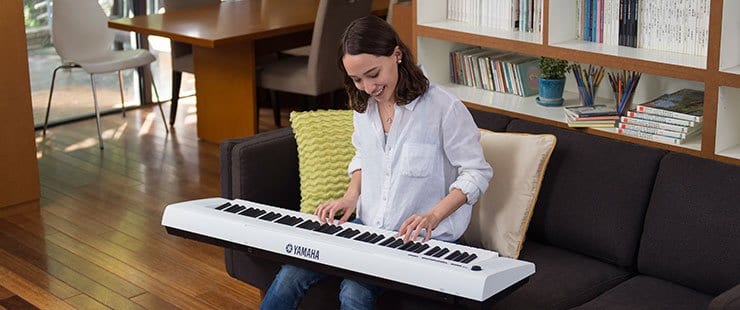 Yamaha Np-12 - White - Digital Klavier - Variation 3