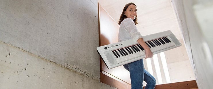 Yamaha Np-12 - White - Digital Klavier - Variation 4