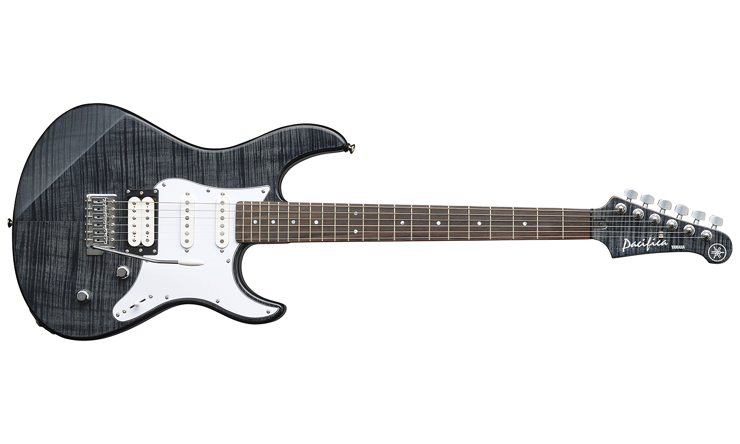 Yamaha Pacifica 212vfm Translucent Black - E-Gitarre in Str-Form - Variation 1