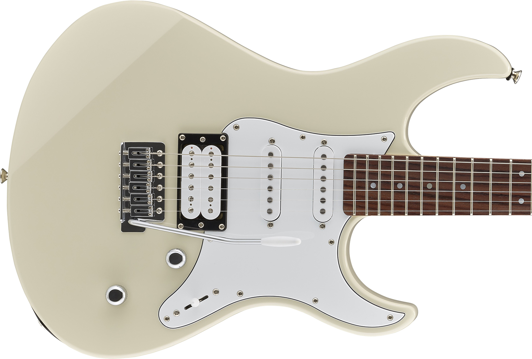 Yamaha Pacifica Pac112v Hss Trem Rw - Vintage White - E-Gitarre in Str-Form - Variation 1