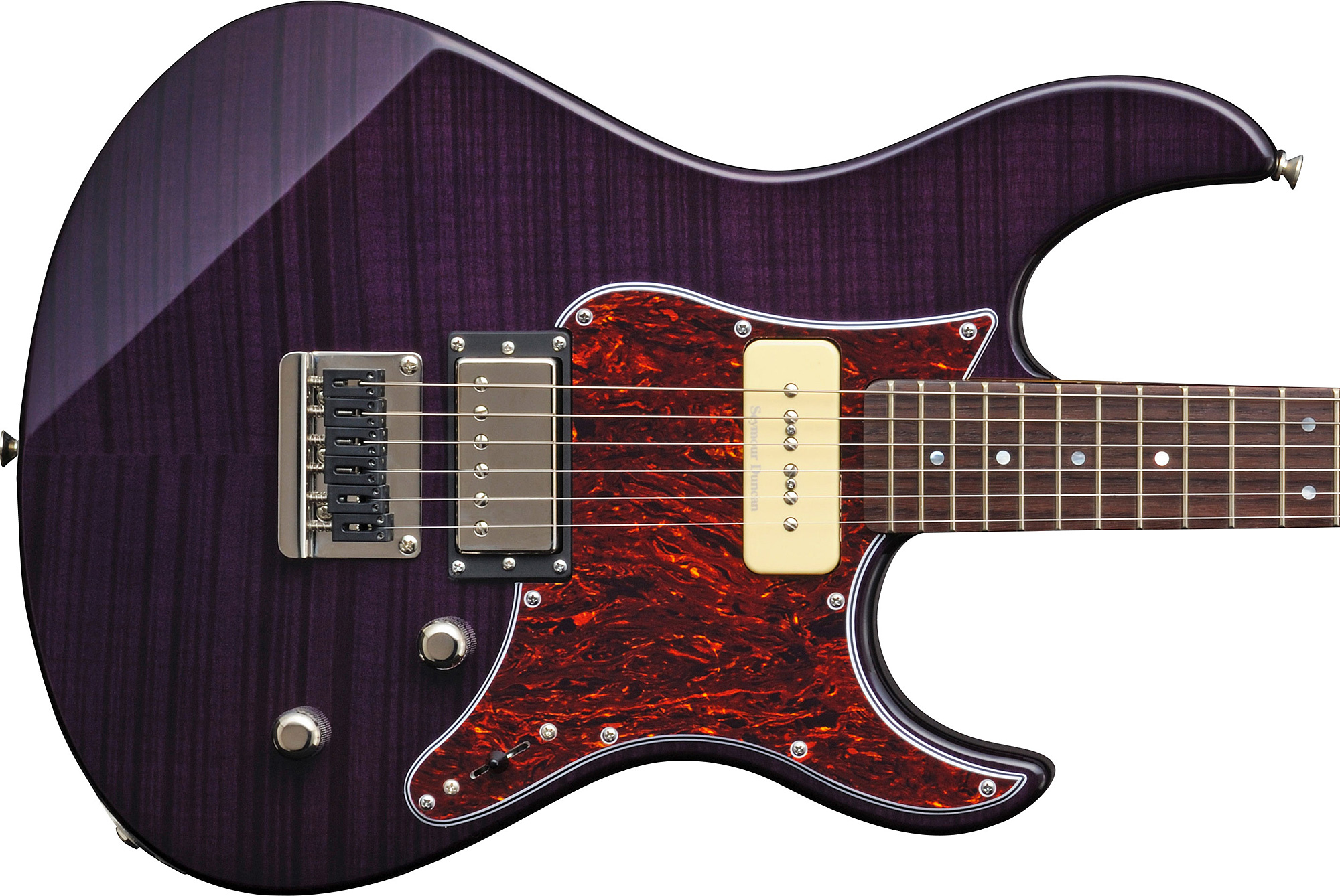 Yamaha Pacifica Pac611hfm Hs Ht Rw - Translucent Purple - E-Gitarre in Str-Form - Variation 1