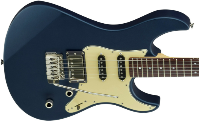 Yamaha Pacifica Pac612viix Hss Seymour Duncan Trem Rw - Matte Silk Blue - E-Gitarre in Str-Form - Variation 2