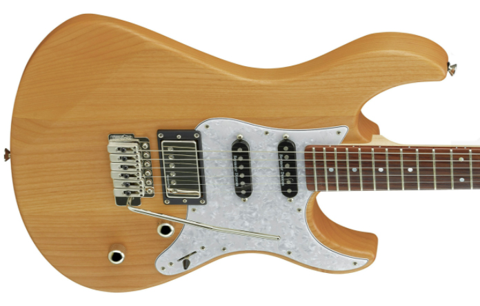 Yamaha Pacifica Pac612viix Hss Seymour Duncan Trem Rw - Yellow Natural Satin - E-Gitarre in Str-Form - Variation 2