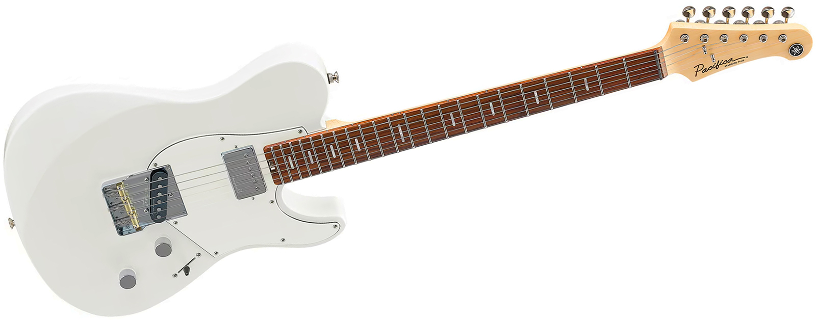 Yamaha Pacifica Sc Standard Plus Pacs+11s Hs Ht Rw - Shell White - E-Gitarre in Teleform - Variation 1