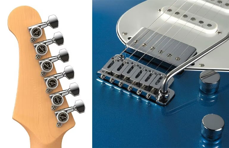 Yamaha Pacifica Standard Plus Pacs+12 Trem Hss Rw - Sparkle Blue - E-Gitarre in Str-Form - Variation 2