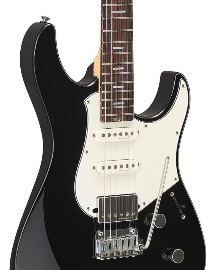 Yamaha Pacifica Standard Plus Pacs+12 Trem Hss Rw - Black - E-Gitarre in Str-Form - Variation 2