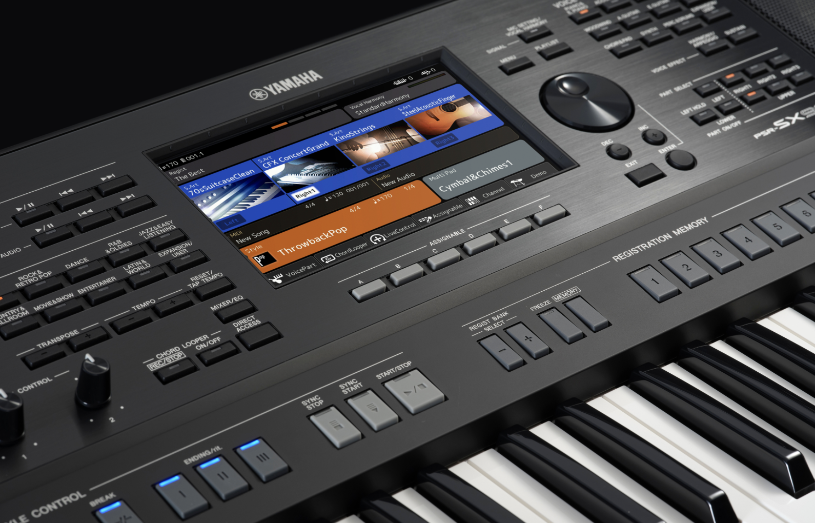 Yamaha Psr-sx720+ - Entertainerkeyboard - Variation 8