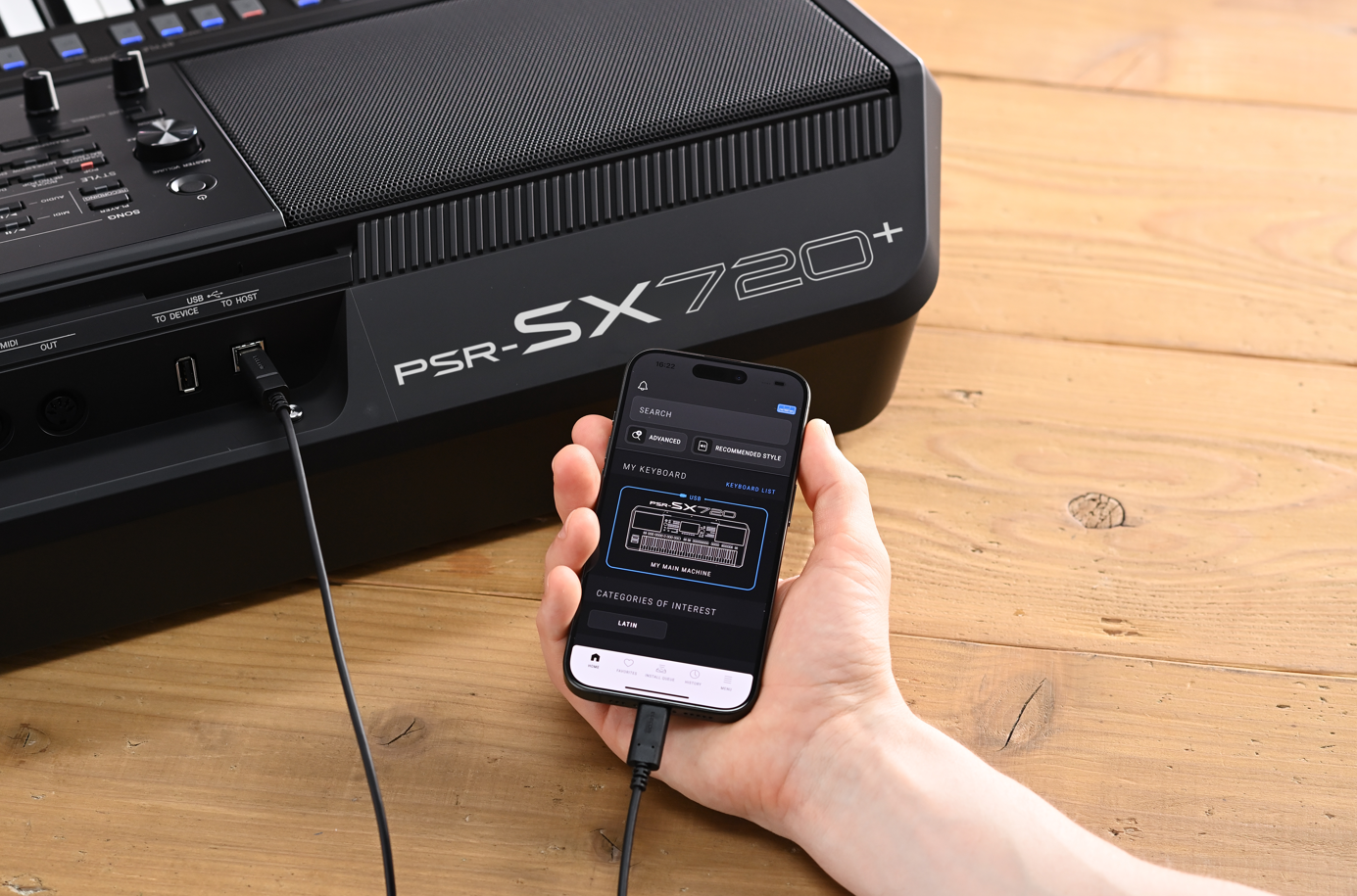 Yamaha Psr-sx720+ - Entertainerkeyboard - Variation 4