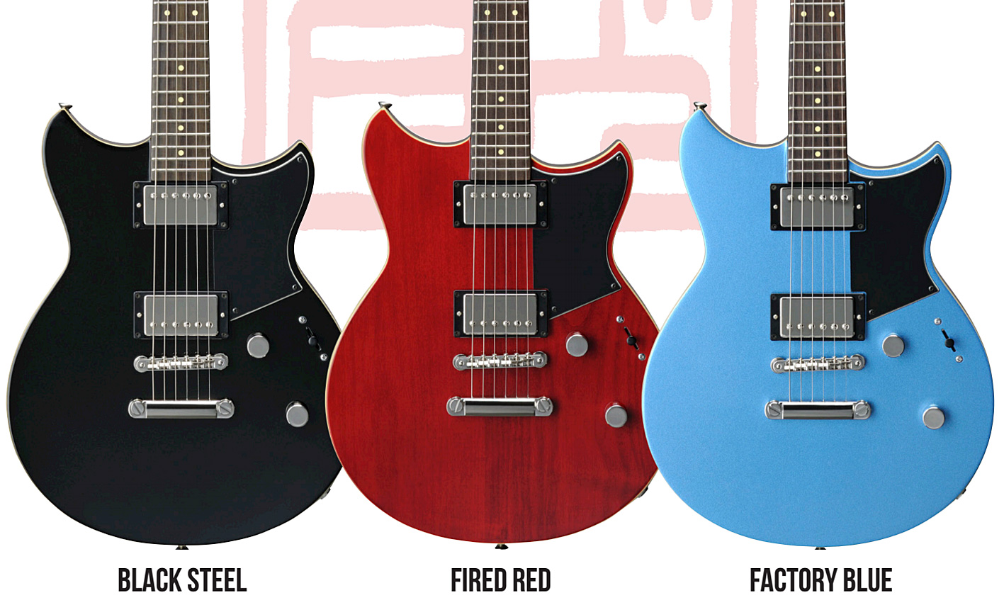 Yamaha Revstar Rs420 - Fired Red - Double Cut E-Gitarre - Variation 2