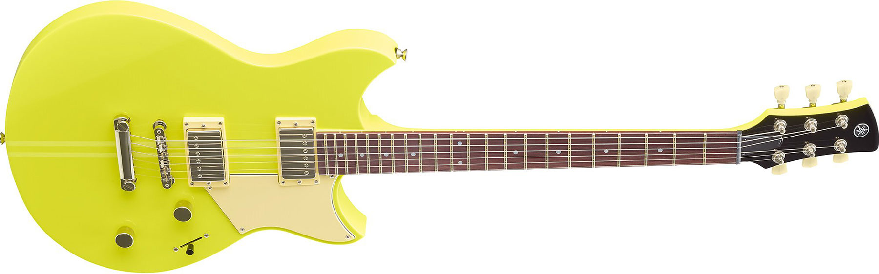 Yamaha Rse20 Revstar Element Hh Ht Rw - Neon Yellow - Double Cut E-Gitarre - Variation 1