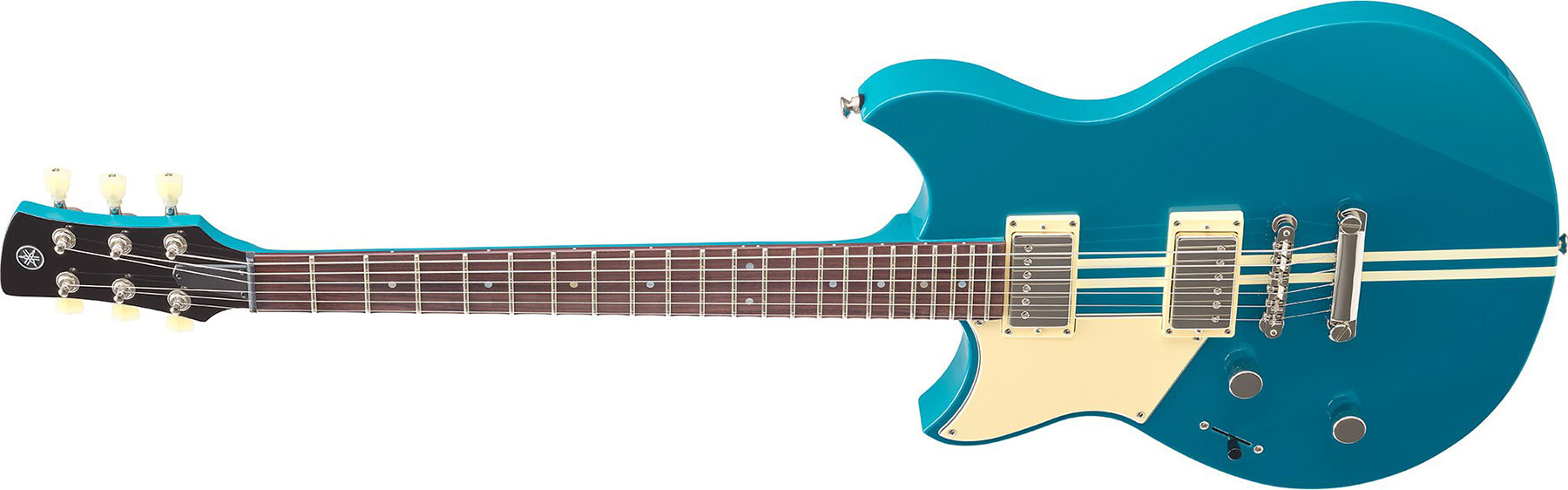 Yamaha Rse20l Revstar Element Lh Gaucher Hh Ht Rw - Swift Blue - E-Gitarre für Linkshänder - Variation 1