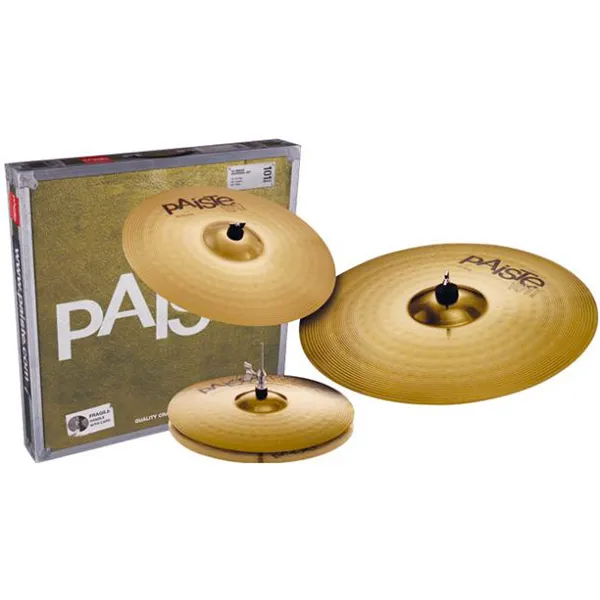 Yamaha Rydeen Fusion 20'' + Set Cymbale Paiste 101 - 5 FÛts - Black Glitter - Akustik Schlagzeug Fusion - Variation 1