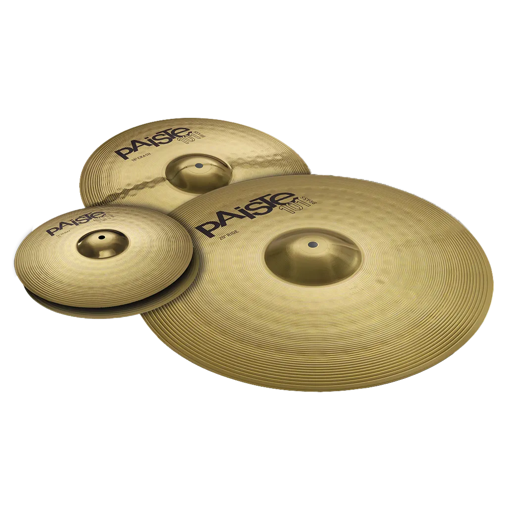 Yamaha Rydeen Fusion 20'' + Set Cymbale Paiste 101 - 5 FÛts - Orange Glitter - Akustik Schlagzeug Fusion - Variation 1