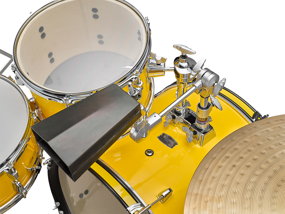 Yamaha Rydeen Stage 22 + Cymbales - 4 FÛts - Mellow Yellow - Bühne Akustik Schlagzeug - Variation 2